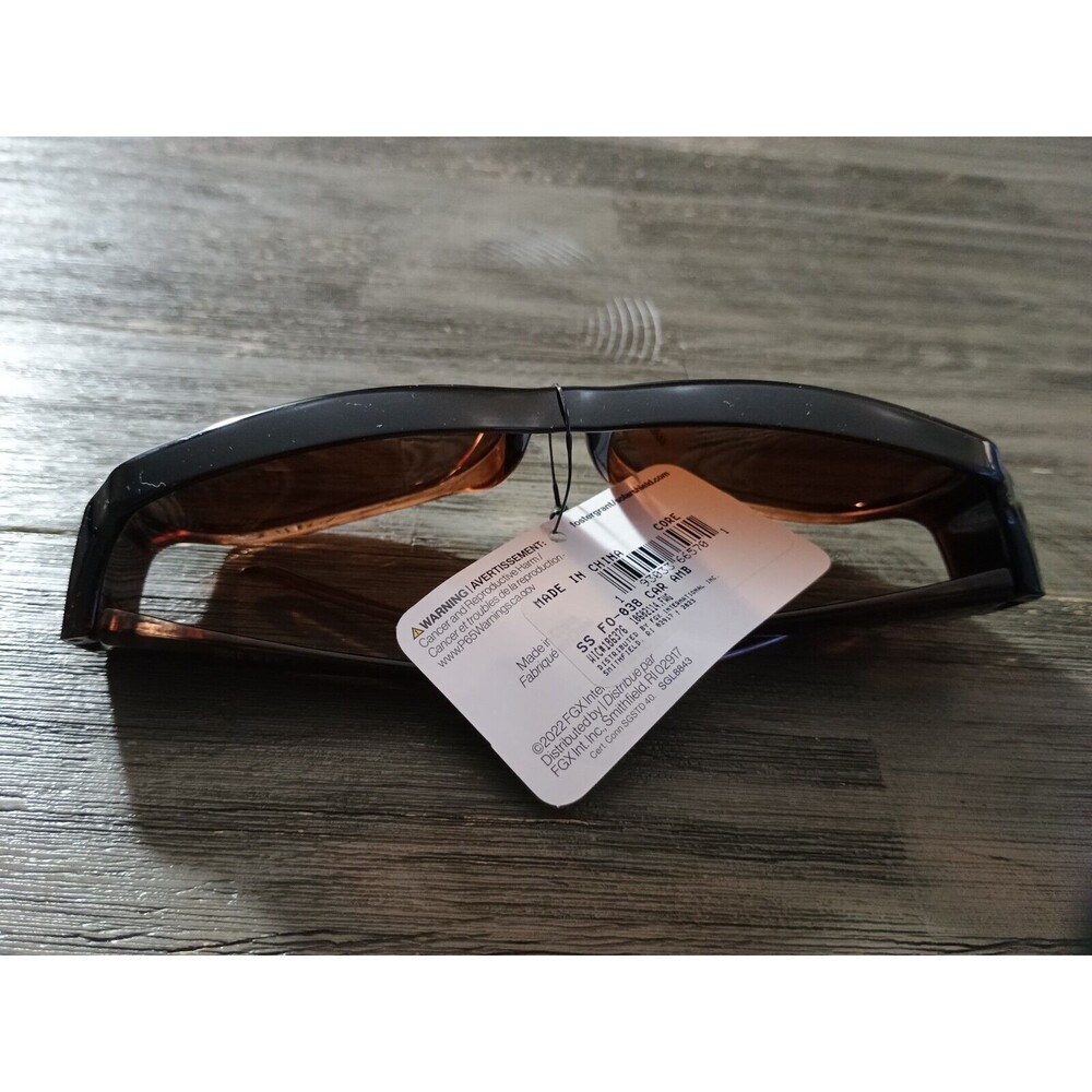 Foster Grant Solar Shield Polarized Fits Over SunglassesCat.3 R100 Brown - Picture 2 of 5
